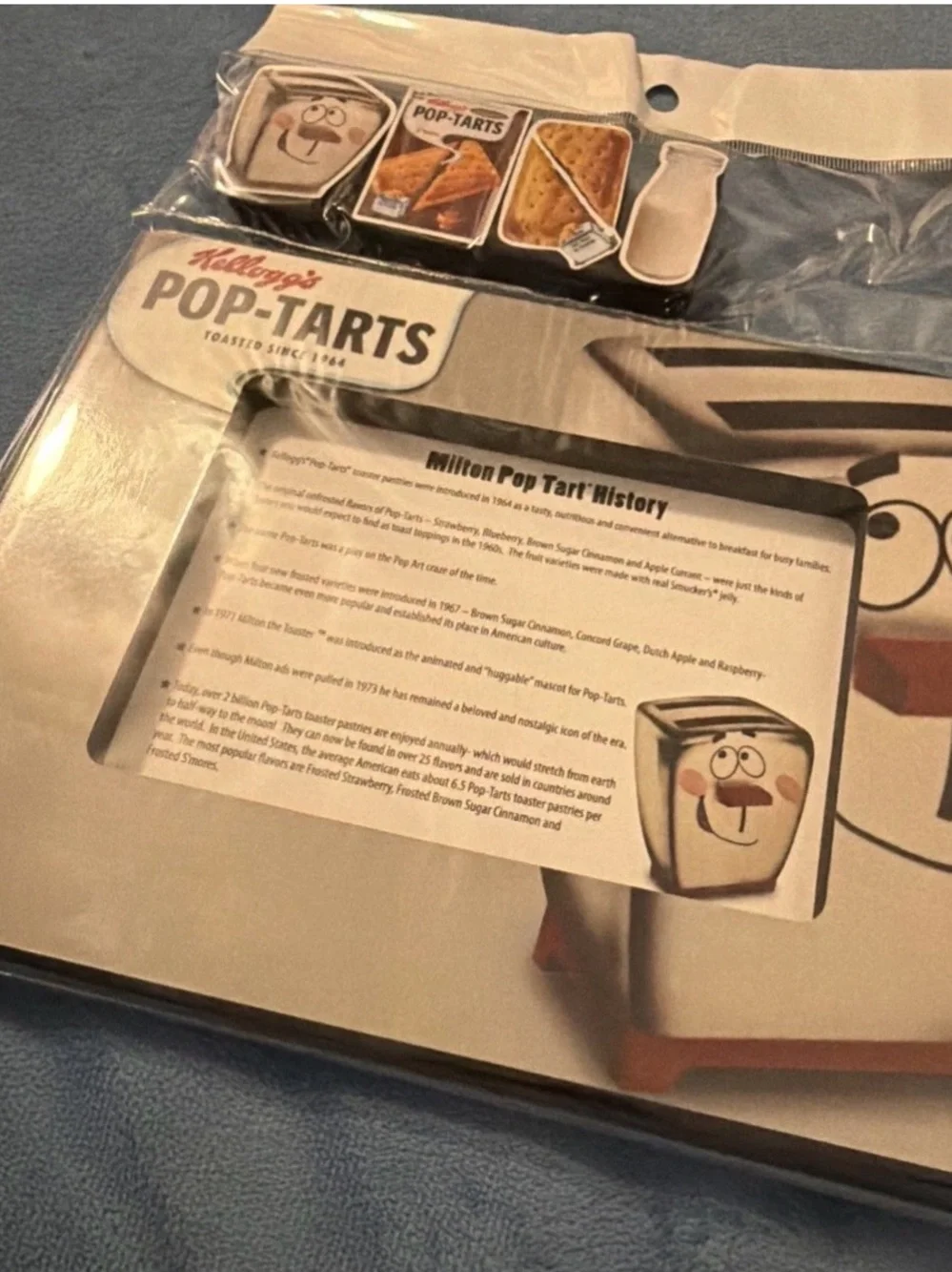 Kellogg's Pop-Tarts Wall Decal Pack — White and Brown Character Designs